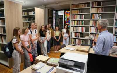 Obisk skupine učencev iz OŠ “Vladimir Nazor” v Rovinju v spremstvu učiteljice Dubravke Burić