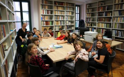 Visita della IV classe della SEI “Bernardo Benussi” di Rovigno accompagnati dall’insegnante Arabella Gašpić